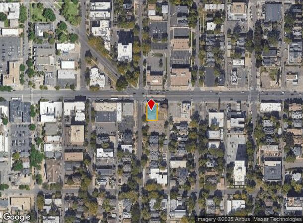  1600 E Colfax Ave, Denver, CO Parcel Map