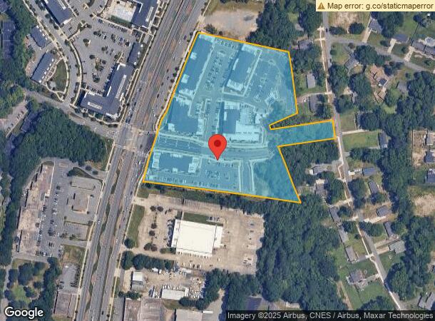  6736 N Tryon St, Charlotte, NC Parcel Map