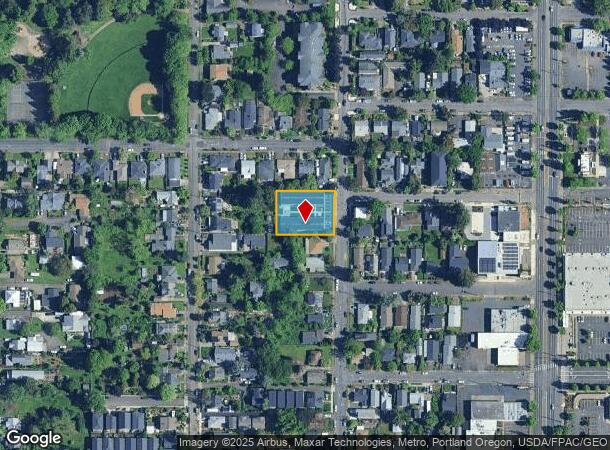  3945 Se 80Th Ave, Portland, OR Parcel Map
