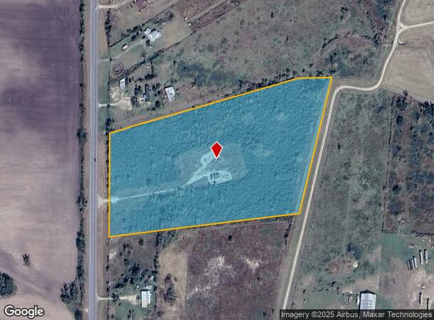 35 Henderson Ave, Palacios, TX Parcel Map