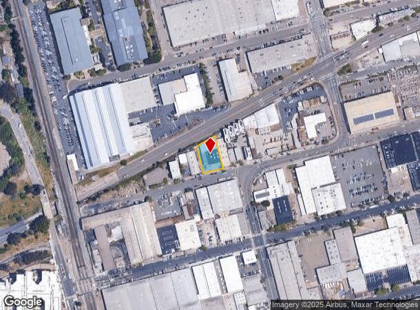  751 Folger Ave, Berkeley, CA Parcel Map