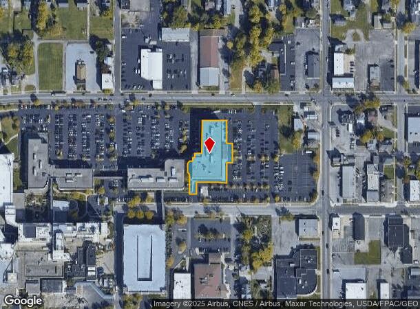  750 W High St, Lima, OH Parcel Map