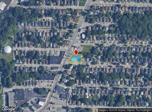  1350 Cesar E Chavez Ave Sw, Grand Rapids, MI Parcel Map