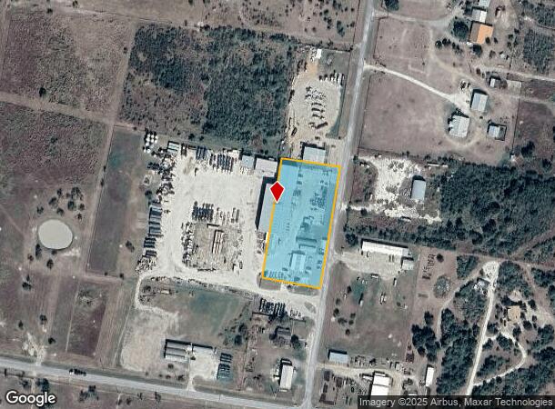 1109 O Brien Rd, Refugio, TX Parcel Map