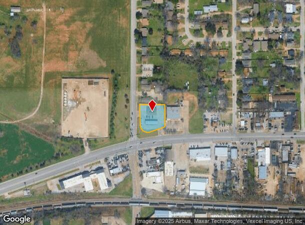  1141 W Division St, Arlington, TX Parcel Map