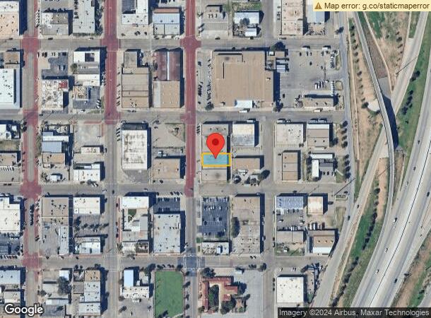  1609 Crickets Ave, Lubbock, TX Parcel Map