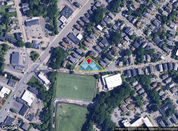 74 Beaver St, Worcester, MA Parcel Map