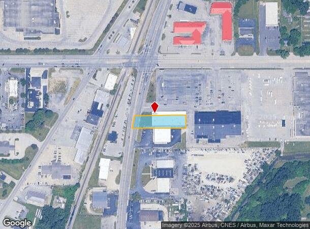 1201 E Mcgalliard Rd, Muncie, IN Parcel Map