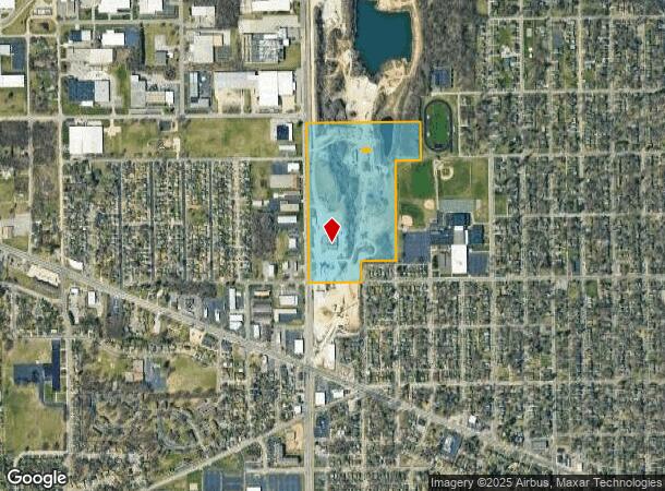  3113 Lww Way W, South Bend, IN Parcel Map