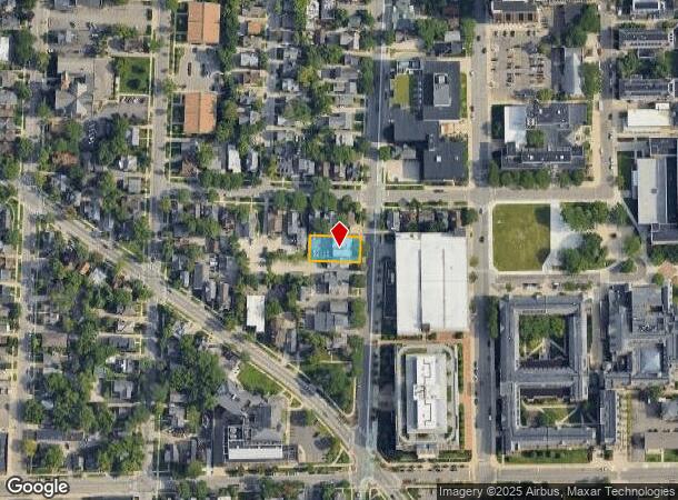  508 S Division St, Ann Arbor, MI Parcel Map