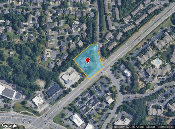 11758 Jones Bridge Rd, Alpharetta, GA Parcel Map