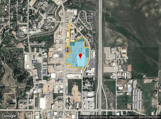 1695 Coffeen Ave, Sheridan, WY Parcel Map