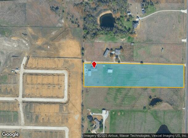 13495 Dusty Ln, Celina, TX Parcel Map