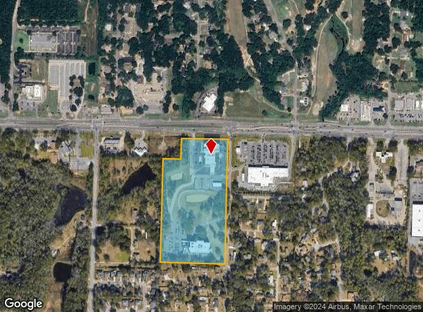  1495 E Nine Mile Rd, Pensacola, FL Parcel Map