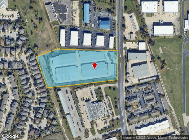 2150 Double Creek Dr, Round Rock, TX Parcel Map