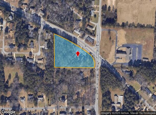  1395 Flat Shoals Rd Se, Conyers, GA Parcel Map