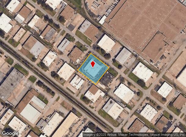  9001 Sovereign Row, Dallas, TX Parcel Map