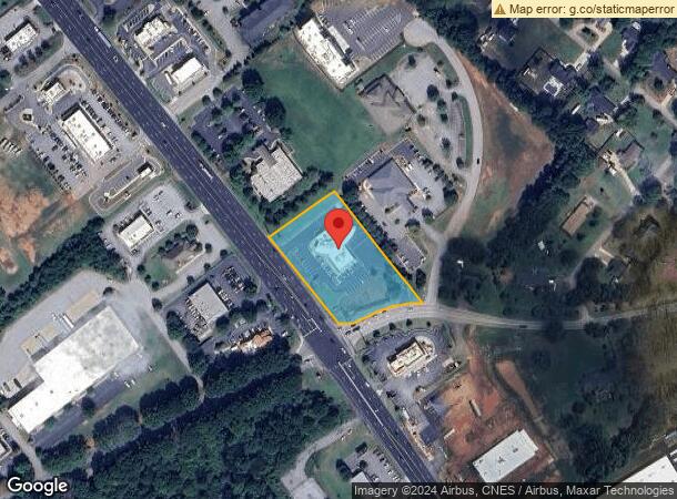  1595 E Main St, Duncan, SC Parcel Map