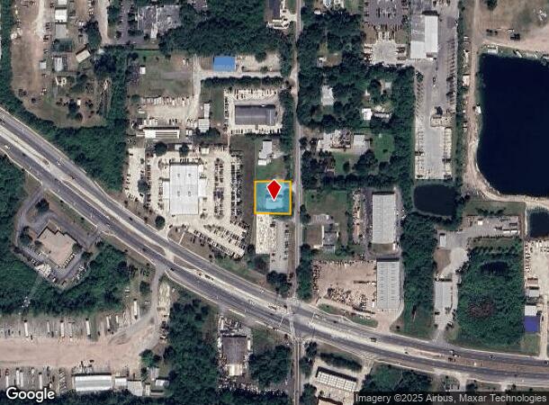  250 N Burnett Rd, Cocoa, FL Parcel Map