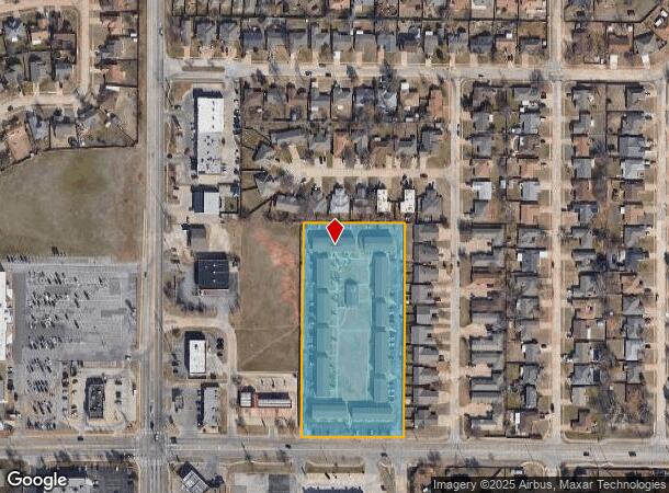  921 Ne 12Th St, Moore, OK Parcel Map