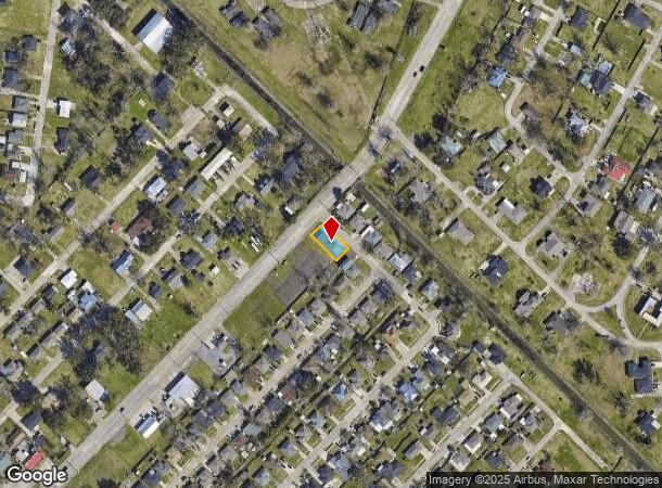 2201 Percy St, Houma, LA Parcel Map