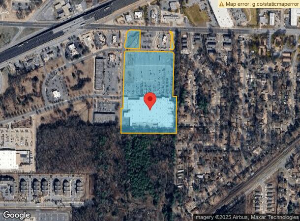  8801 Baseline Rd, Little Rock, AR Parcel Map