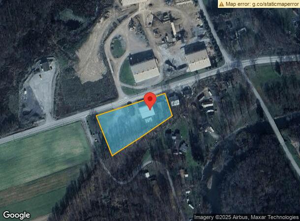  4772 Harlansburg Rd, Slippery Rock, PA Parcel Map