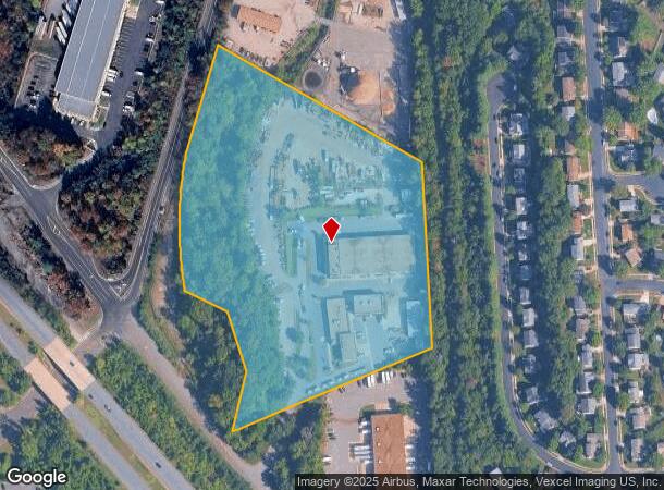 8433 Backlick Rd, Lorton, VA Parcel Map