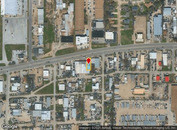  2025 E Main St, Grand Prairie, TX Parcel Map