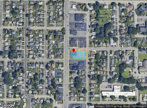 223 Newport Ave, Pawtucket, RI Parcel Map