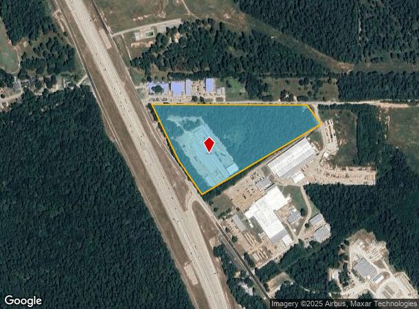 7553 State Highway 75 S, Huntsville, TX Parcel Map