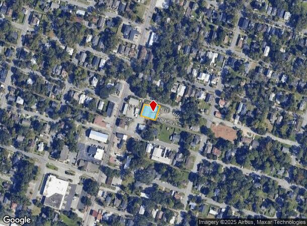  1107 E 34Th St, Savannah, GA Parcel Map