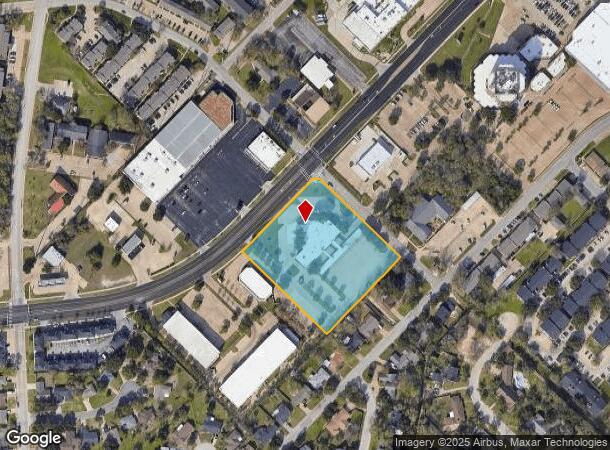 1660 Briarcrest Dr, Bryan, TX Parcel Map