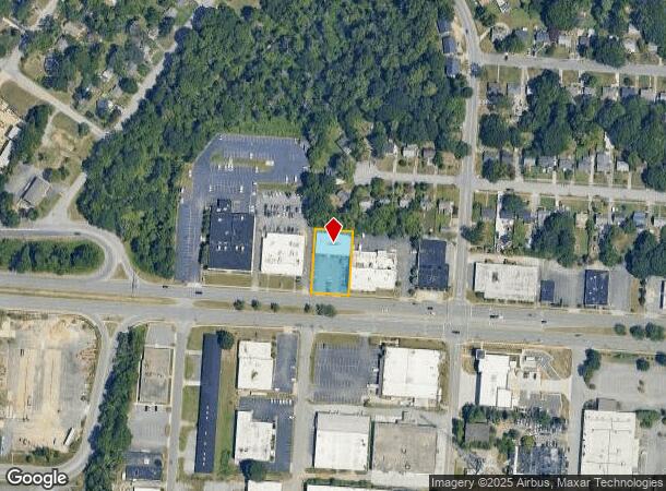  1803 E Wendover Ave, Greensboro, NC Parcel Map