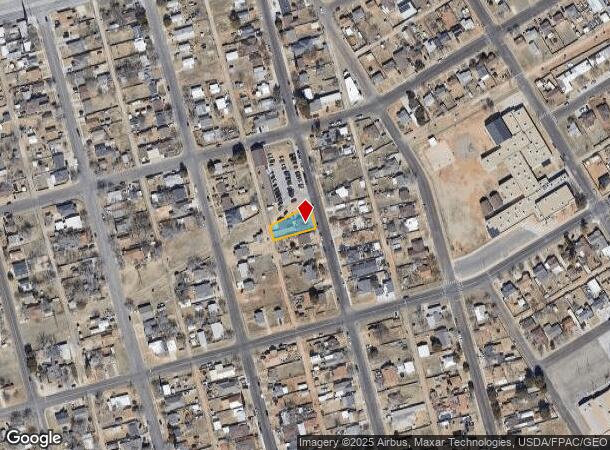 2311 Adams Ave, Odessa, TX Parcel Map