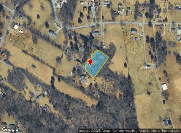  1701 Mayfield Dr, Roanoke, VA Parcel Map