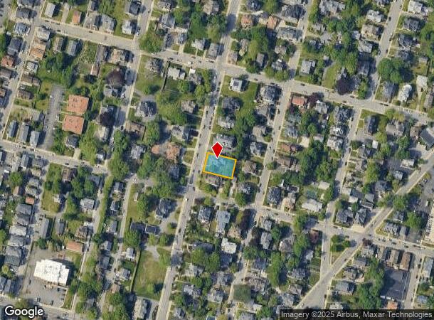  623 Rock St, Fall River, MA Parcel Map
