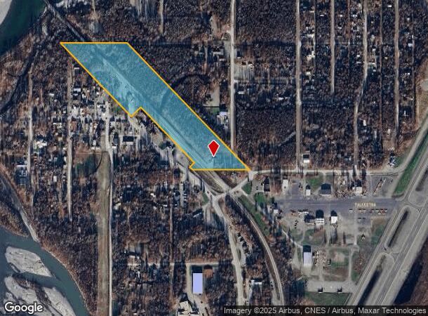 22209 S Talkeetna Spur, Talkeetna, AK Parcel Map