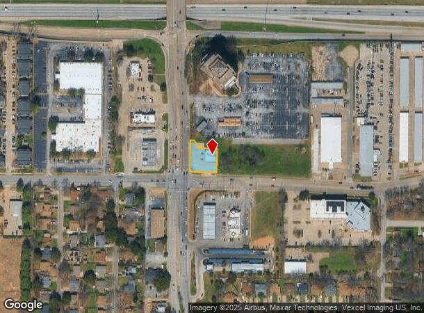 1501 N Cooper St, Arlington, TX Parcel Map