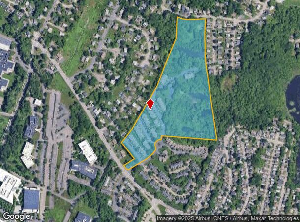 16 Kings Way, Waltham, MA Parcel Map