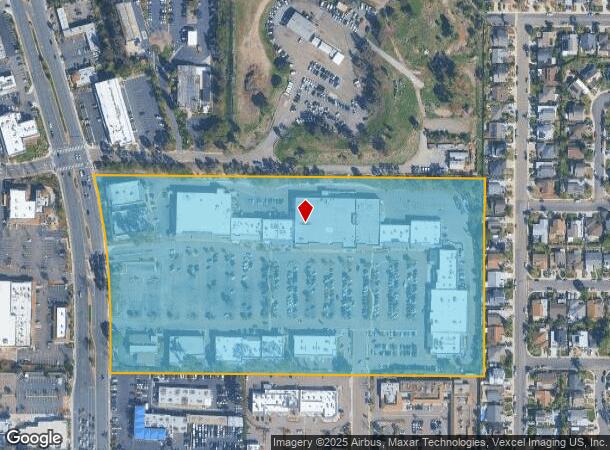 105 N El Camino Real, Encinitas, CA Parcel Map
