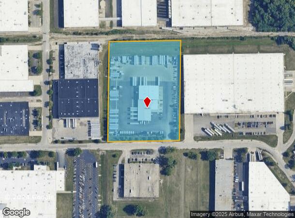  1401 Harvester Rd, West Chicago, IL Parcel Map