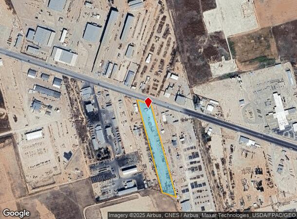  3606 E State Highway 158, Midland, TX Parcel Map