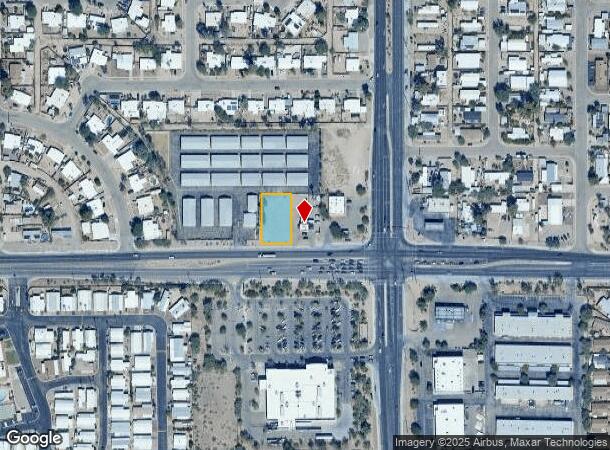  2120 W Ruthrauff Rd, Tucson, AZ Parcel Map