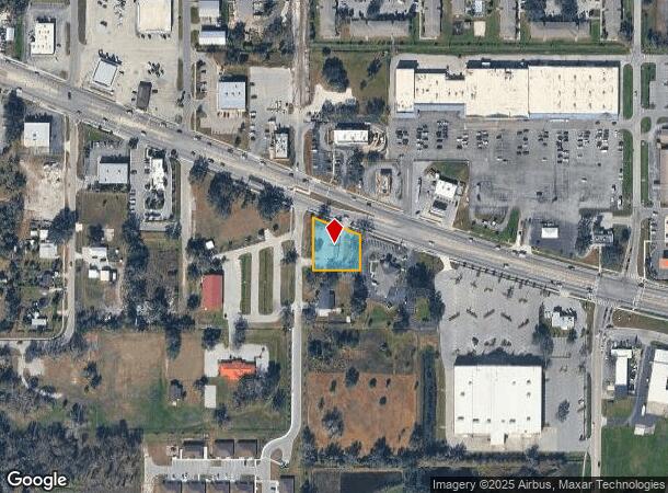 1306 E Oak St, Arcadia, FL Parcel Map