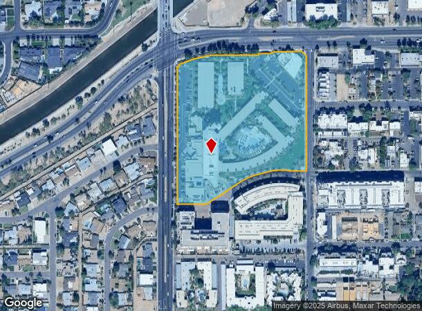 6850 E Main St, Scottsdale, AZ Parcel Map