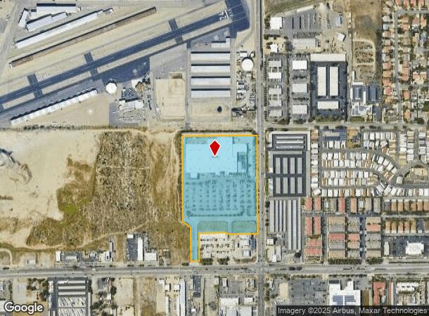  1659 W Foothill Blvd, Upland, CA Parcel Map