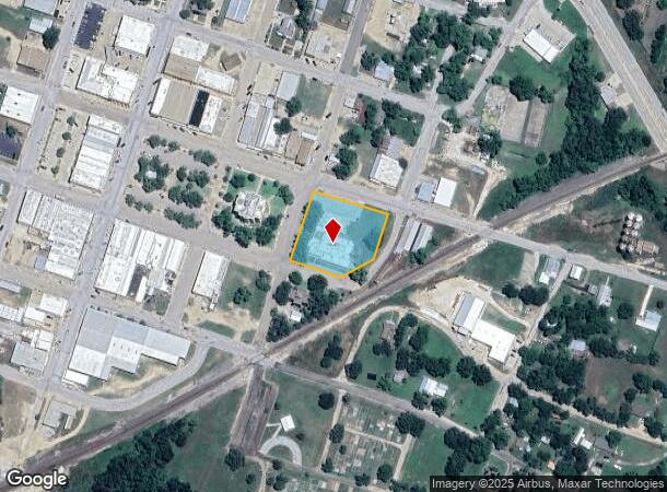  101 S Fannin Ave, Cameron, TX Parcel Map