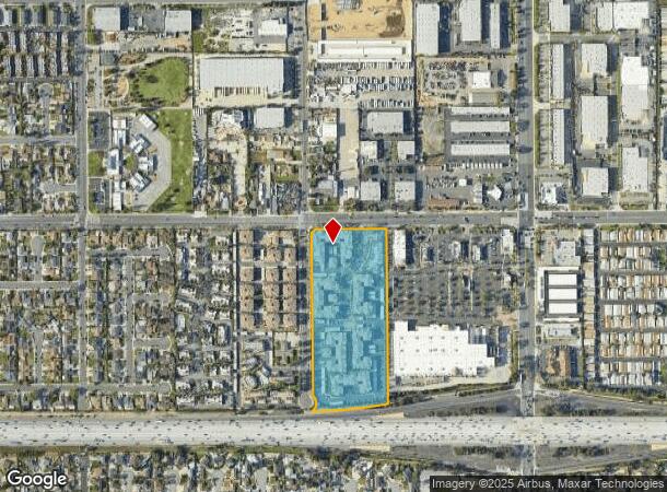  1110 E Philadelphia St, Ontario, CA Parcel Map