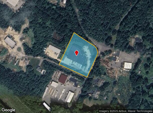 121 Franklin St, Hanson, MA Parcel Map